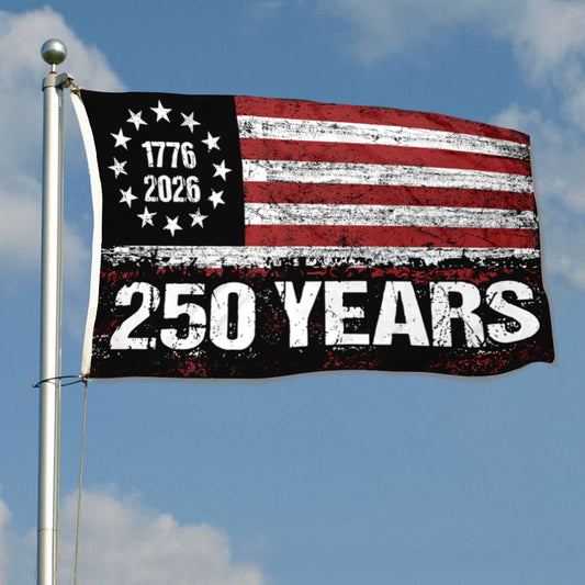 Fyon 1776-2026 250 Years Flag Banner