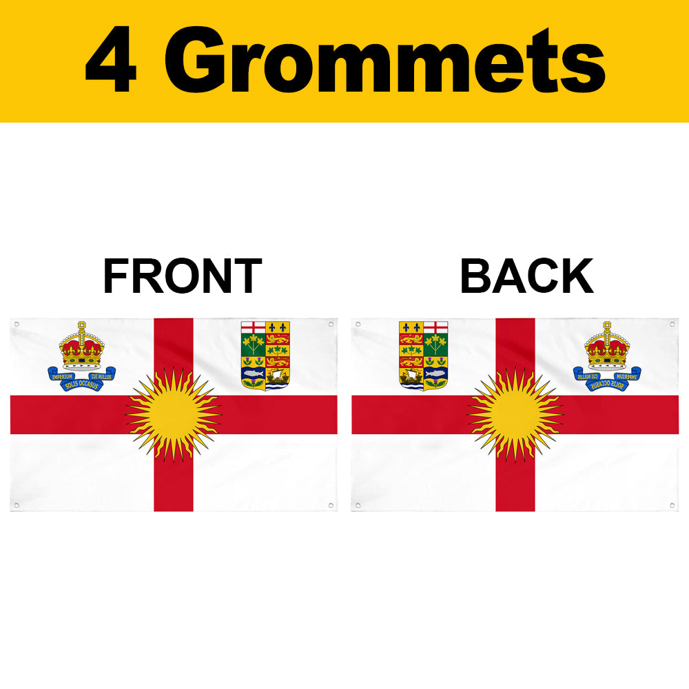 Fyon 1902 British Empire flag proposal (in Canada) Flag Banner