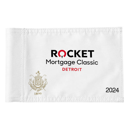 Fyon 2024 PGA Rocket Mortgage Classic - Authentic Pin Flag - Detroit Golf Club - DGC Flag Banner