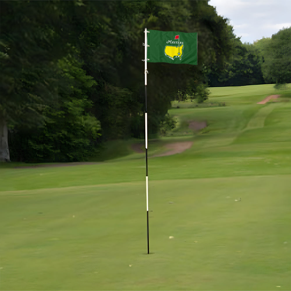 Fyon Standard Golf Pin Flag Banner Grommet Green