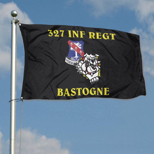 Fyon 327th Infantry Regiment Flag Indoor and outdoor banner