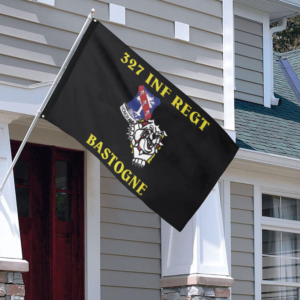 Fyon 327th Infantry Regiment Flag Indoor and outdoor banner