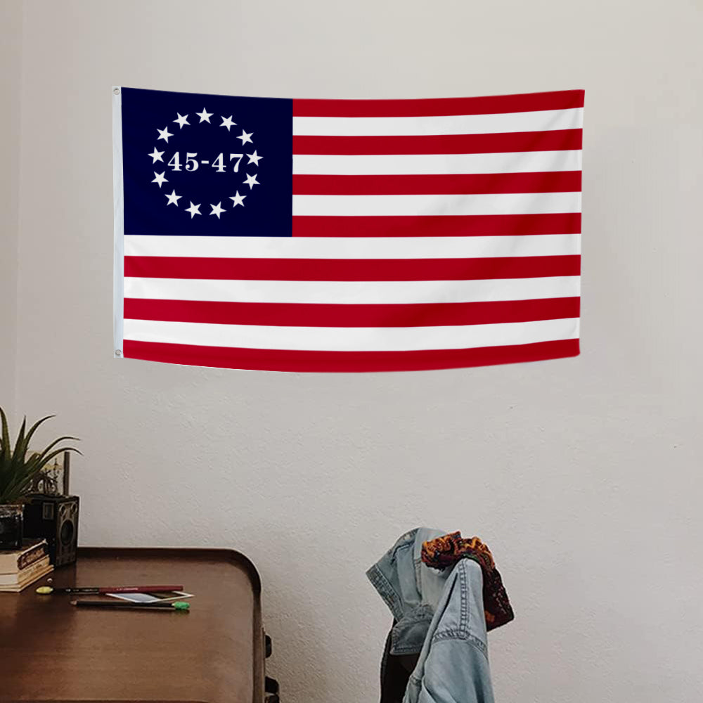 Fyon 45- 47 US Stars Flag Banner