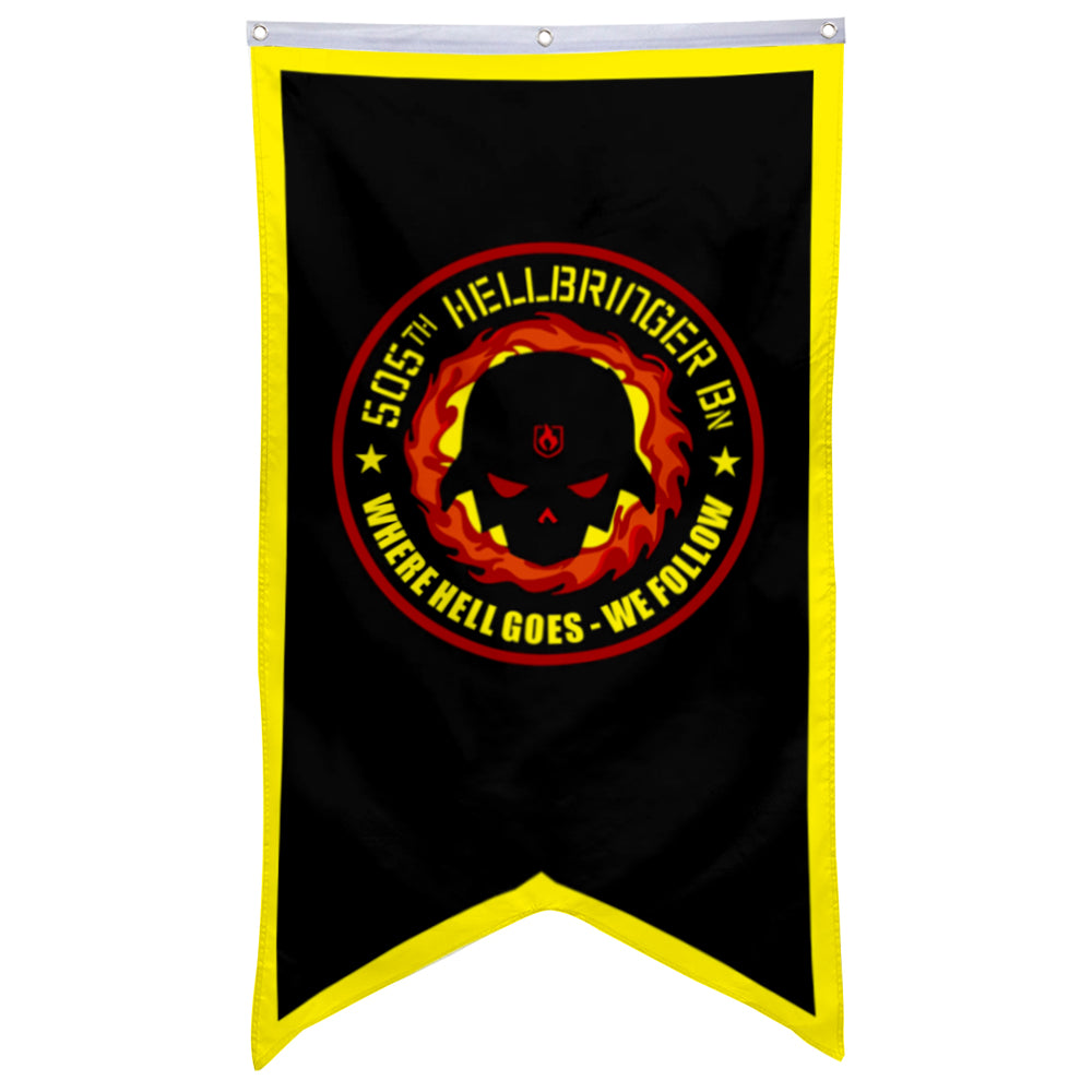 Fyon 505th Hellbringer Bn Flag Game Flags Banner