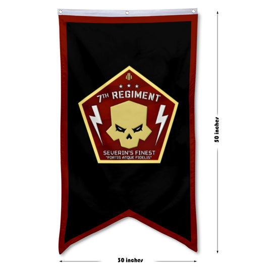 Fyon 7th Regiment Flag Game Flags Banner