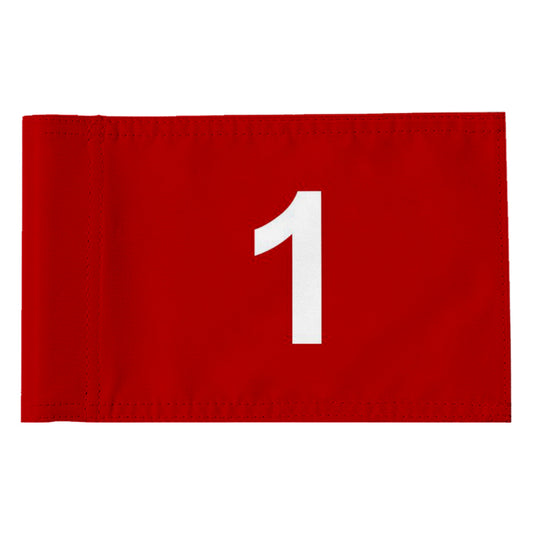 Fyon 3PC Standard Golf Flag Double Side Number Golf Pin Flag Banner