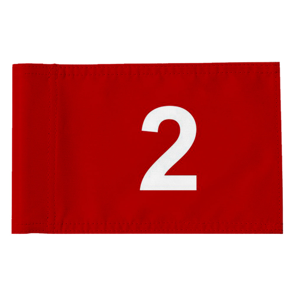 Fyon 3PC Standard Golf Flag Double Side Number Golf Pin Flag Banner