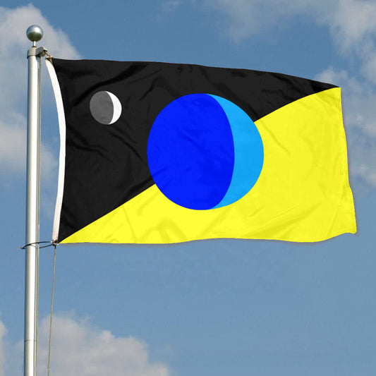 Fyon Abstract Earth Flag Indoor and outdoor banner