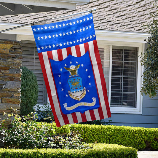 Fyon Air Force USA Flag Vertical Indoor and outdoor banner