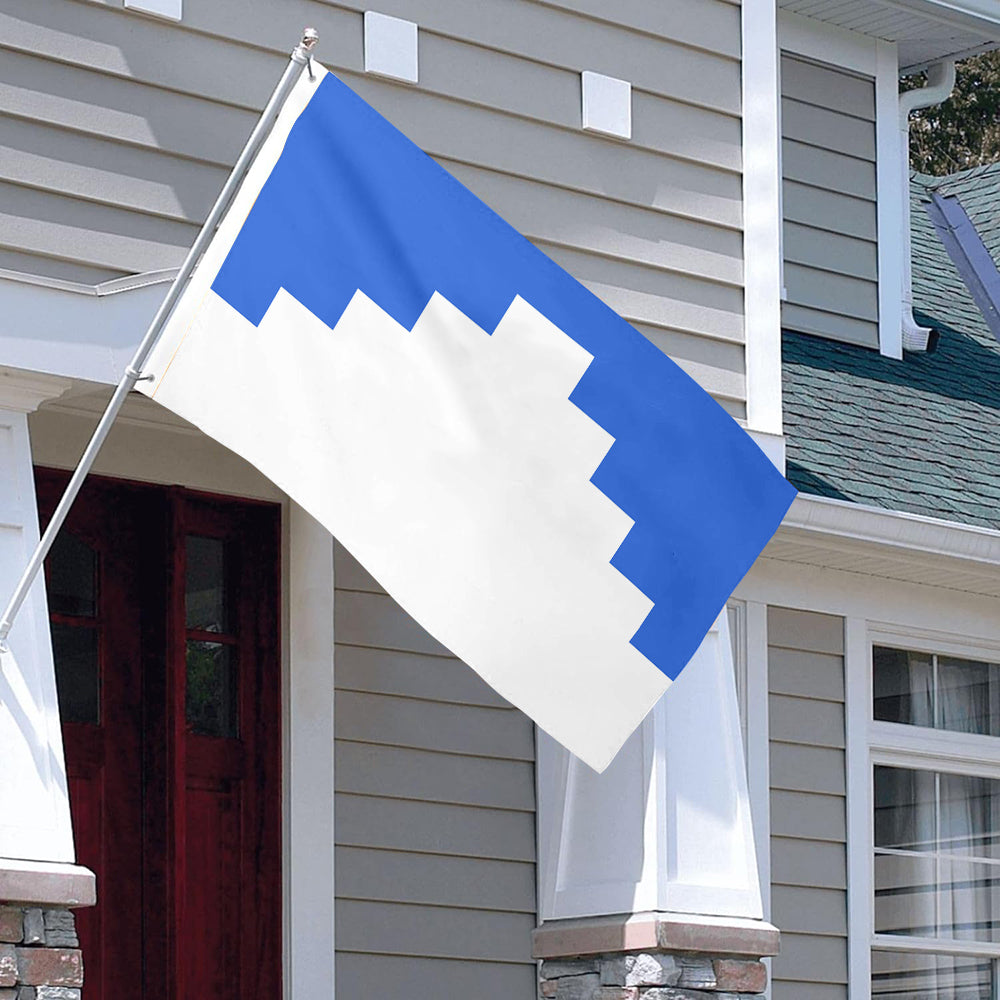 Fyon Akershus County, Norway Flag Indoor and outdoor banner