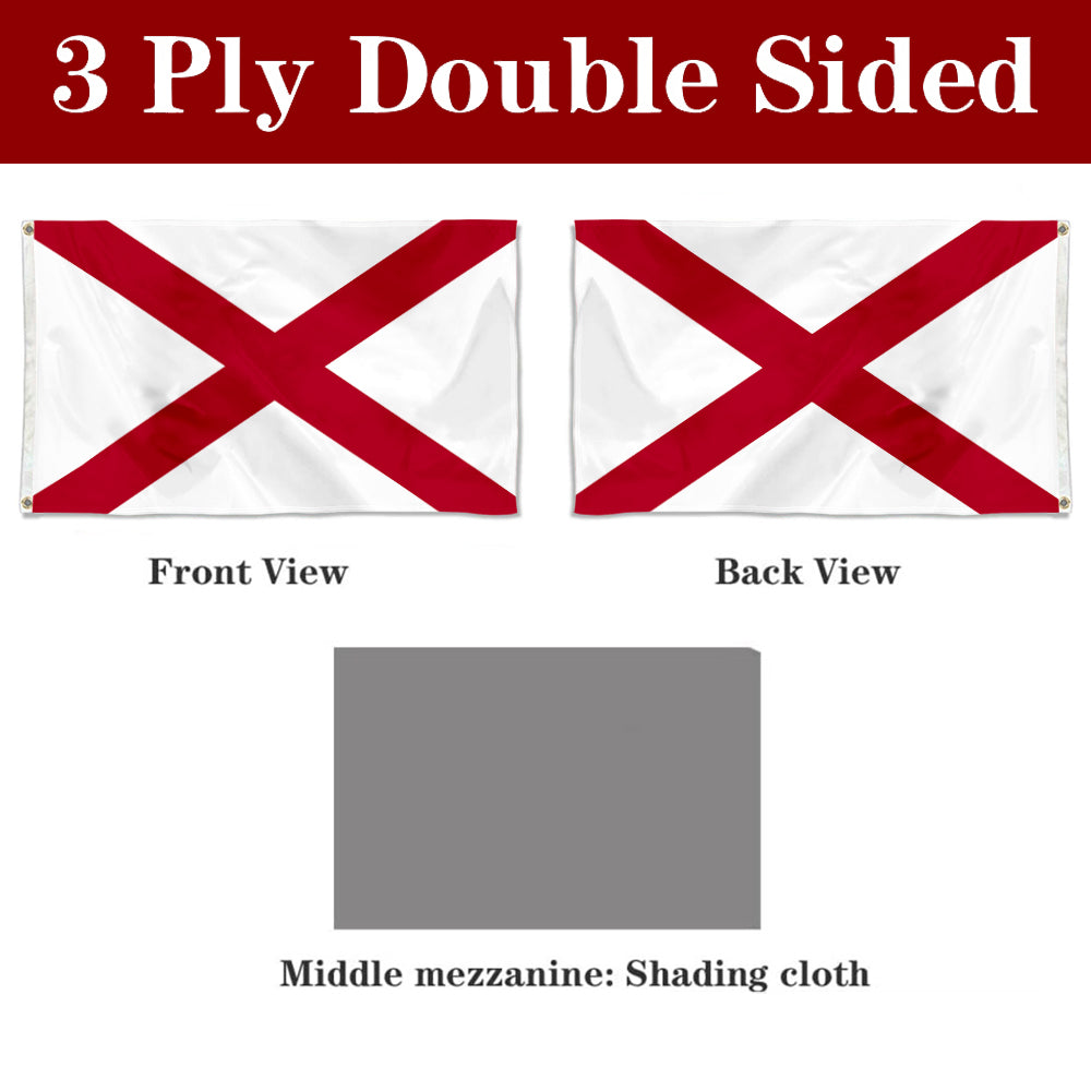 Fyon Alabama Flag Banner