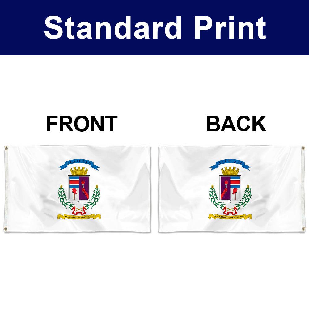 Fyon Double-sided Alajuela, Costa Rica Flag Banner