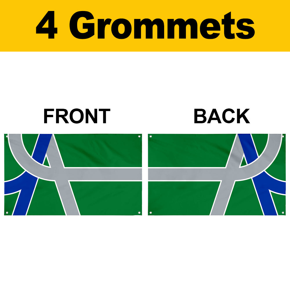 Fyon Albany, Oregon Flag Banner