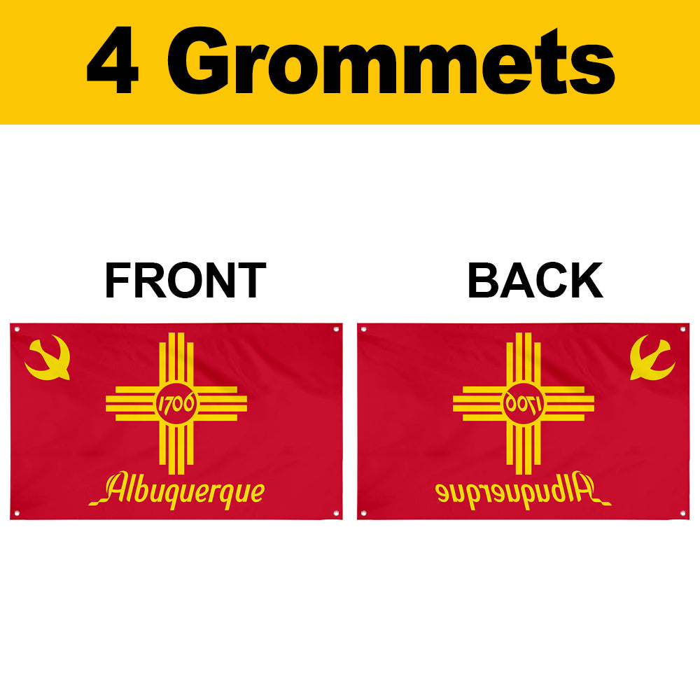 Fyon Albuquerque, New Mexico Flag Banner