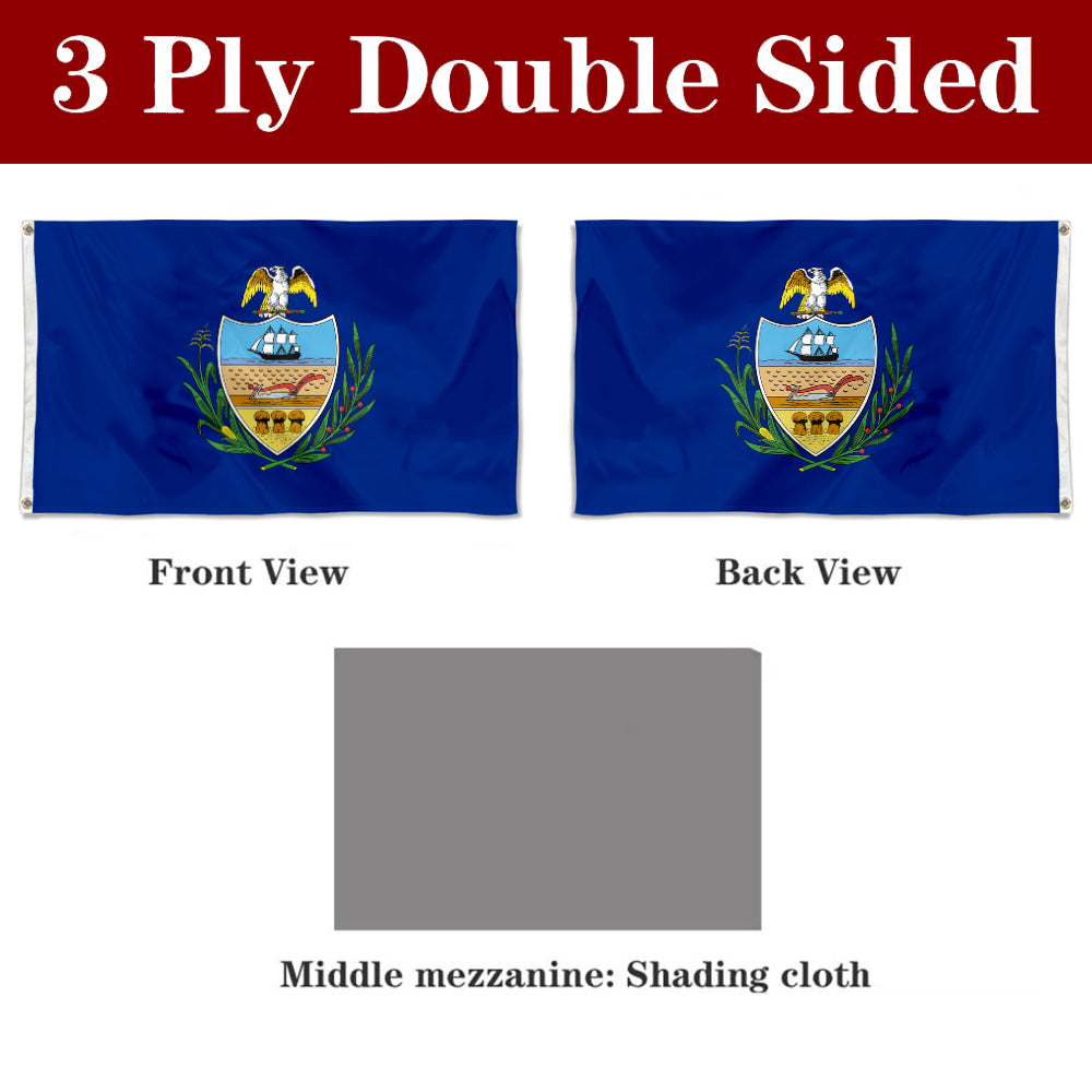 Fyon Allegheny County Flag Banner