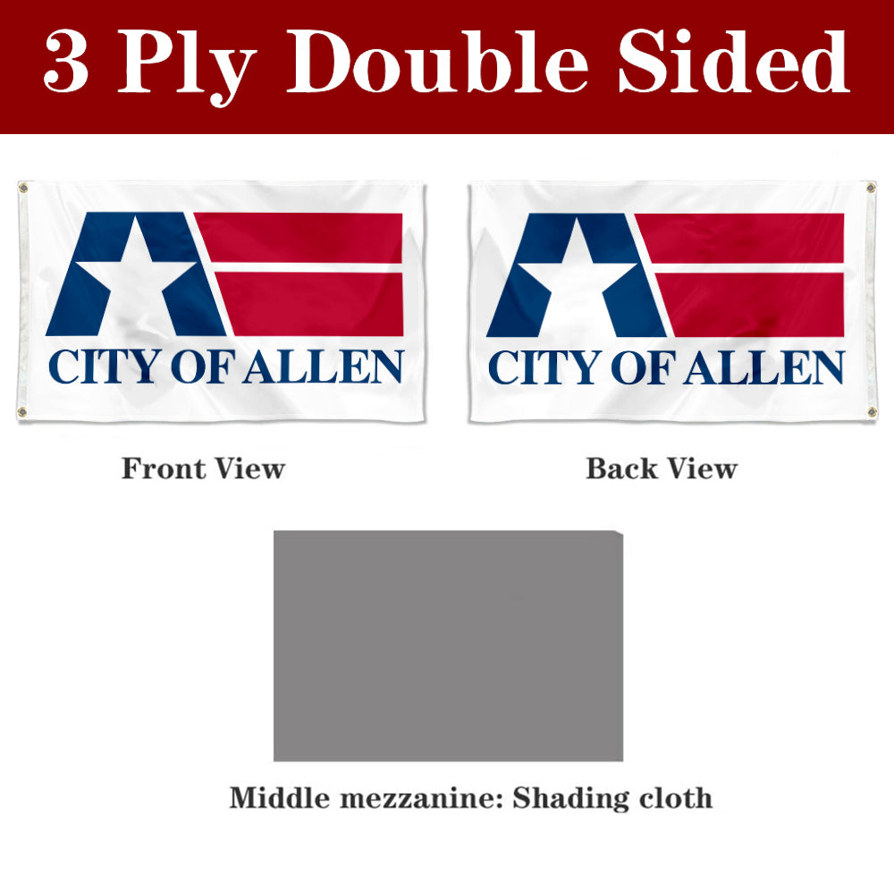 Fyon Allen,Texas Flag Banner
