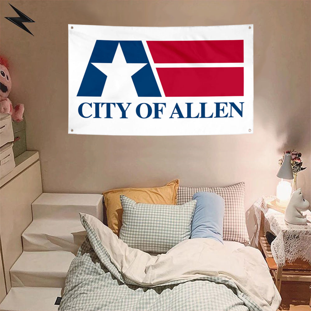 Fyon Allen,Texas Flag Banner