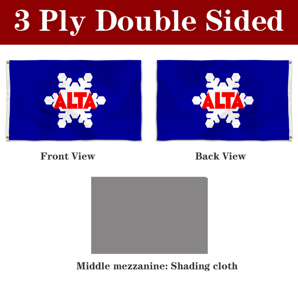 Fyon Alta, Utah Flag Banner