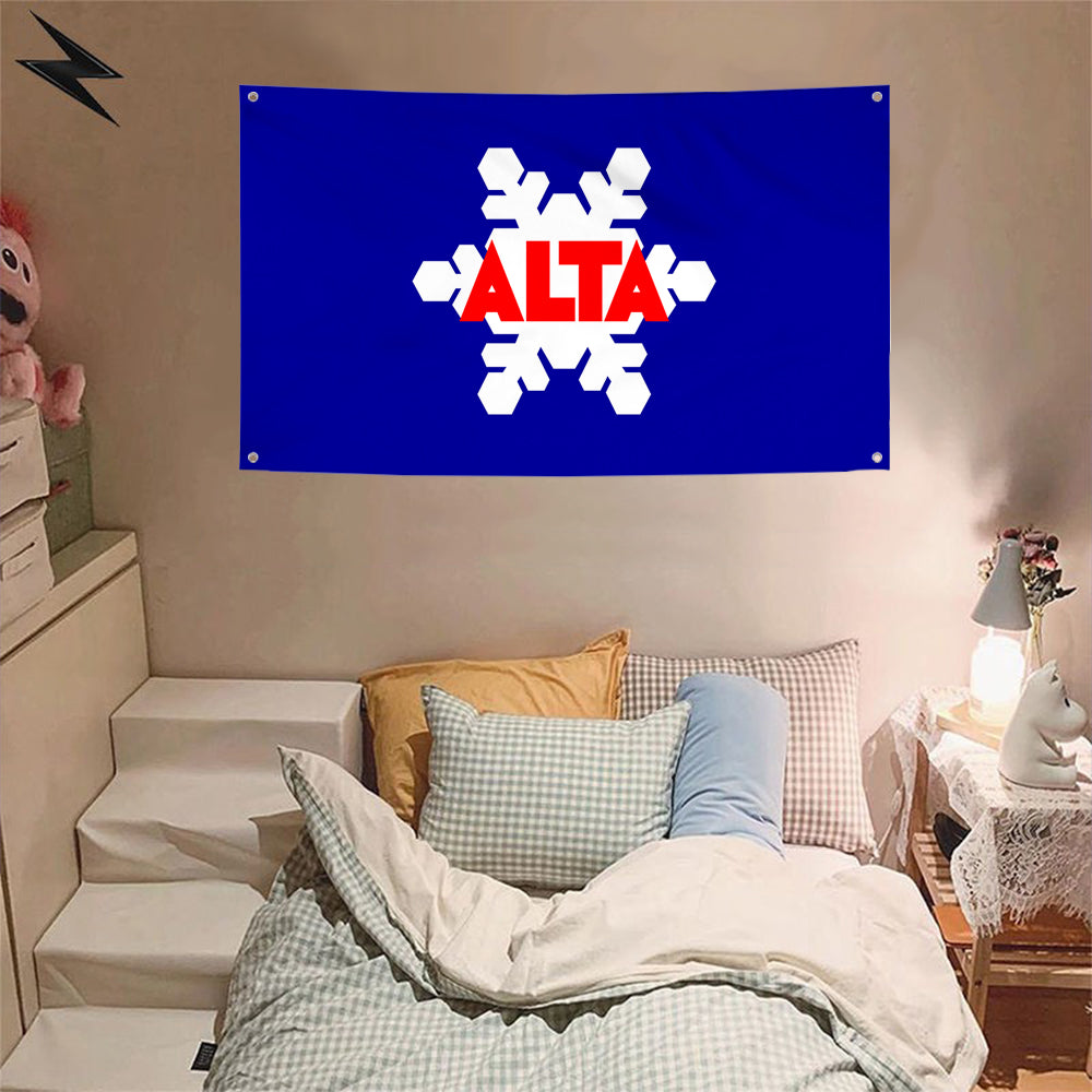 Fyon Alta, Utah Flag Banner
