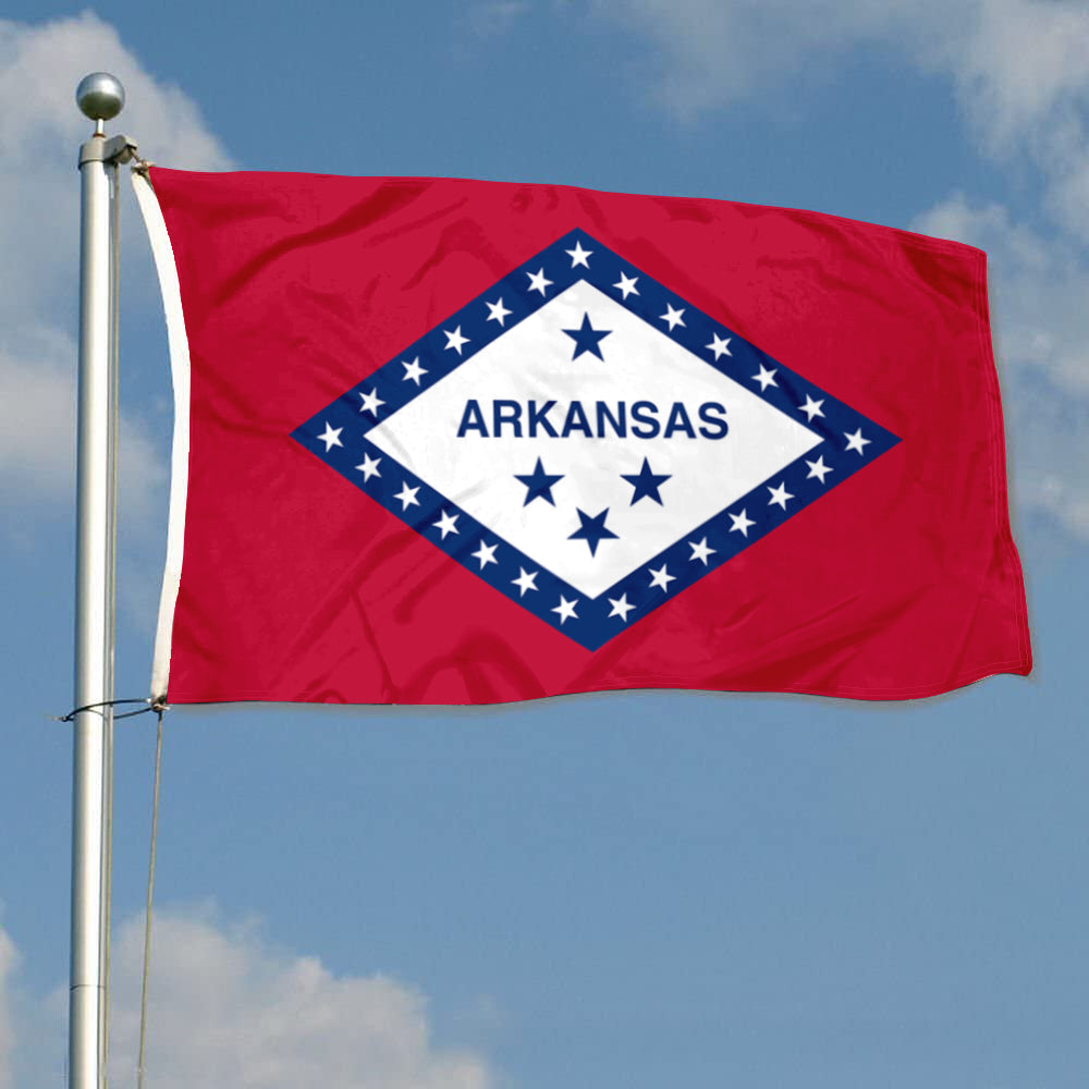 Fyon Arkansas Flag Banner