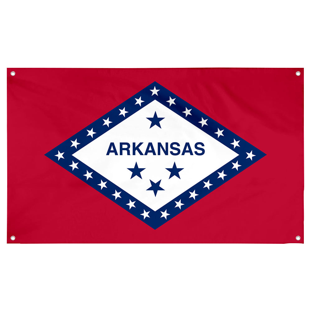 Fyon Arkansas Flag Banner