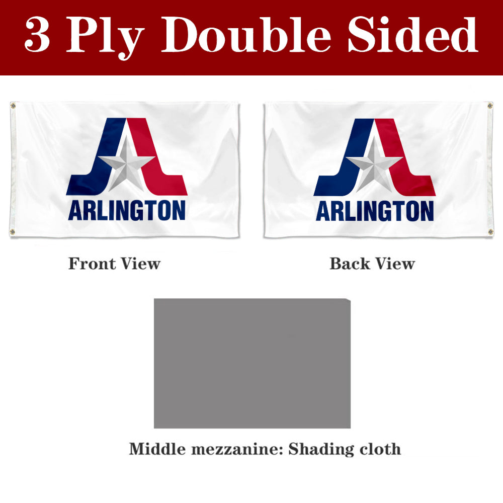 Fyon Arlington Flag Texas Flags Banner