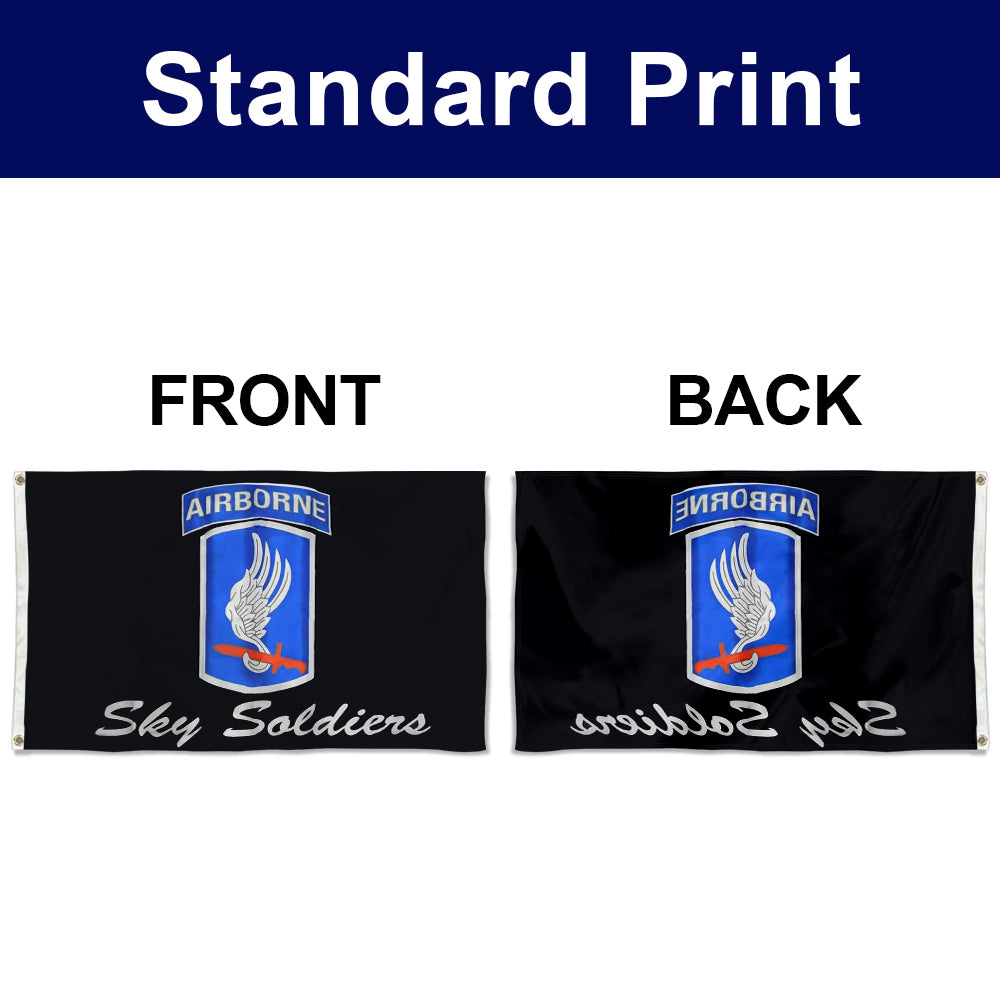 Fyon Double-sided Army 173rd Airborne Sky Soldiers