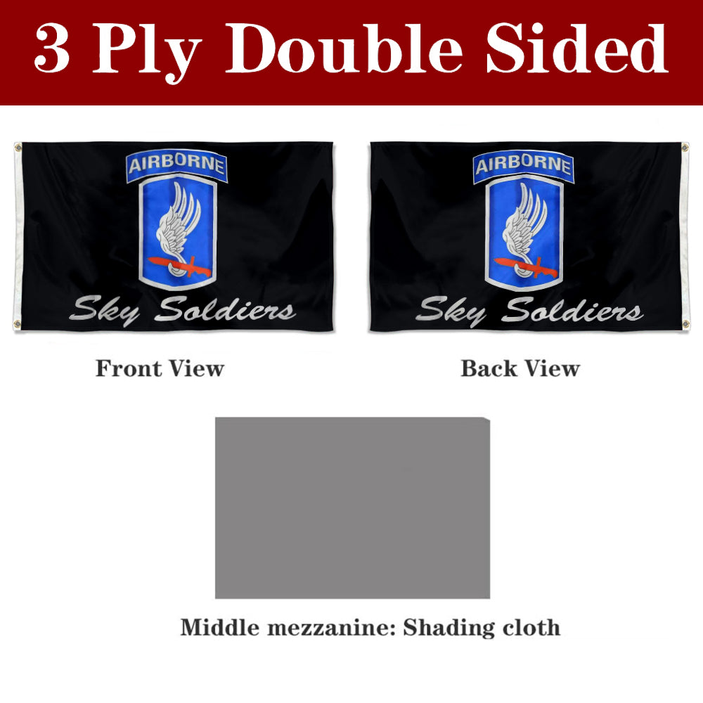 Fyon Double-sided Army 173rd Airborne Sky Soldiers