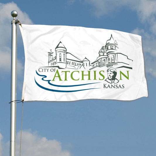 Fyon Atchison, Kansas Flag Banner