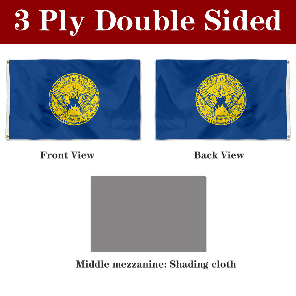 Fyon Atlanta, Georgia Flag Banner