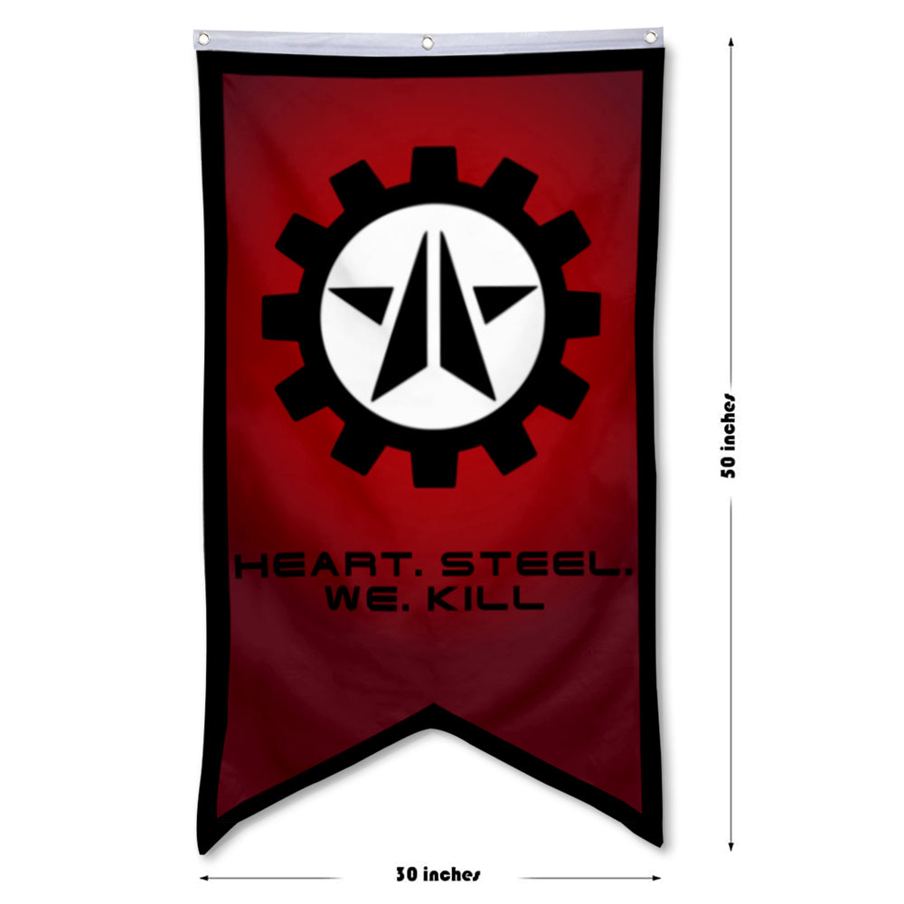 Fyon Automatons Cyborgs Flag Game Flags Banner