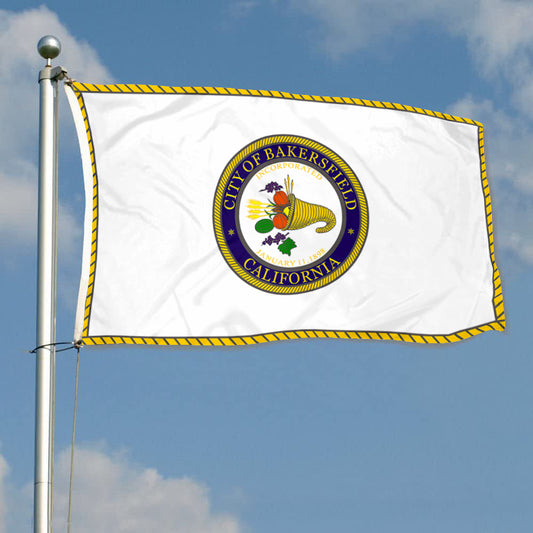 Fyon Bakersfield, California Flag Banner