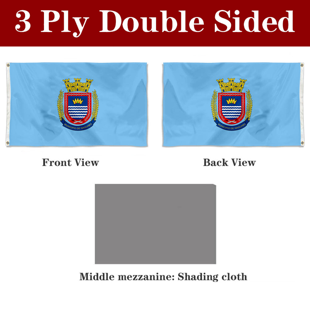Fyon Bandera de Naguabo, Puerto Rico Flag Banner