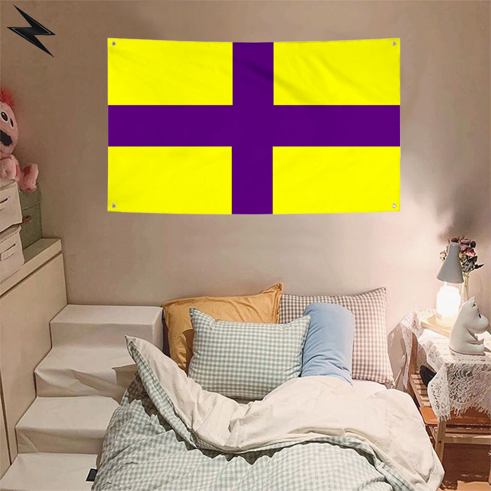 Fyon Bandera peñuelas, Puerto Rico Flag Banner