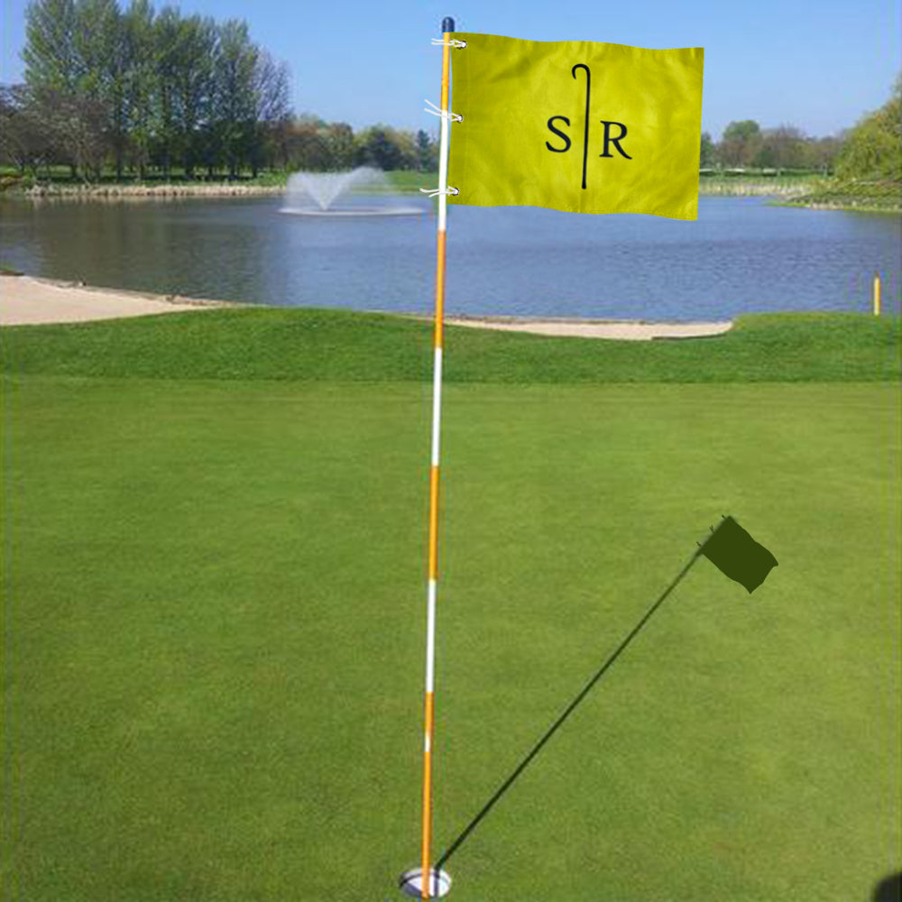Fyon Bandon Dunes Sheep Ranch PGA Tour Pin Glof Flag Banner Grommets