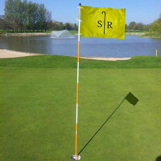 Fyon Bandon Dunes Sheep Ranch PGA Tour Pin Glof Flag Banner Grommets