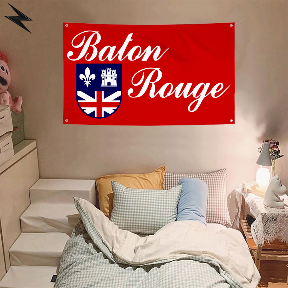 Fyon Baton Rouge, Louisiana Flag Banner