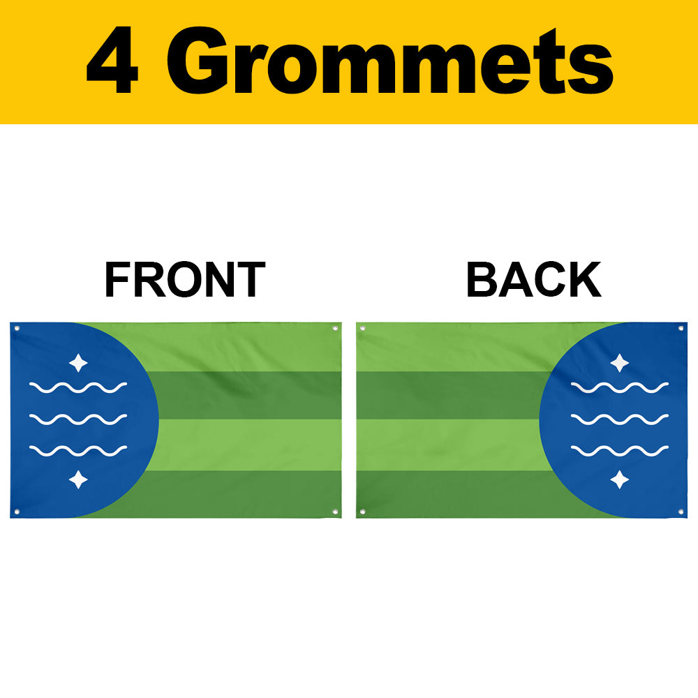 Fyon Bellingham, Washington Flag Banner