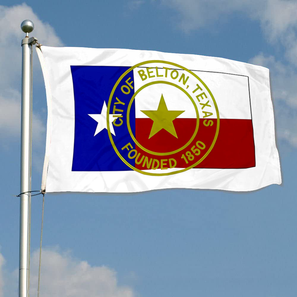 Fyon Belton, Texas Flag Banner