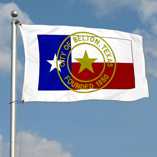 Fyon Belton, Texas Flag Banner