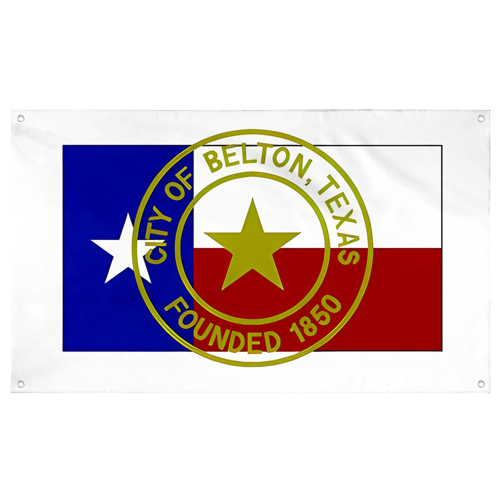 Fyon Belton, Texas Flag Banner