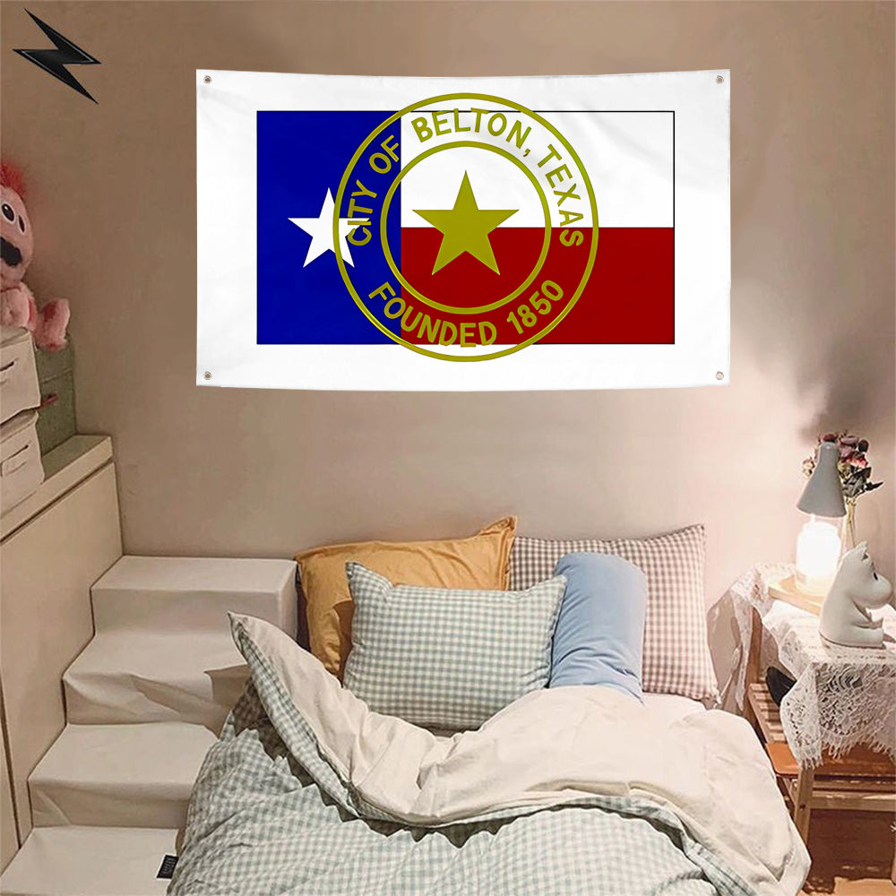 Fyon Belton, Texas Flag Banner