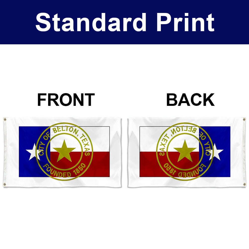 Fyon Belton, Texas Flag Banner