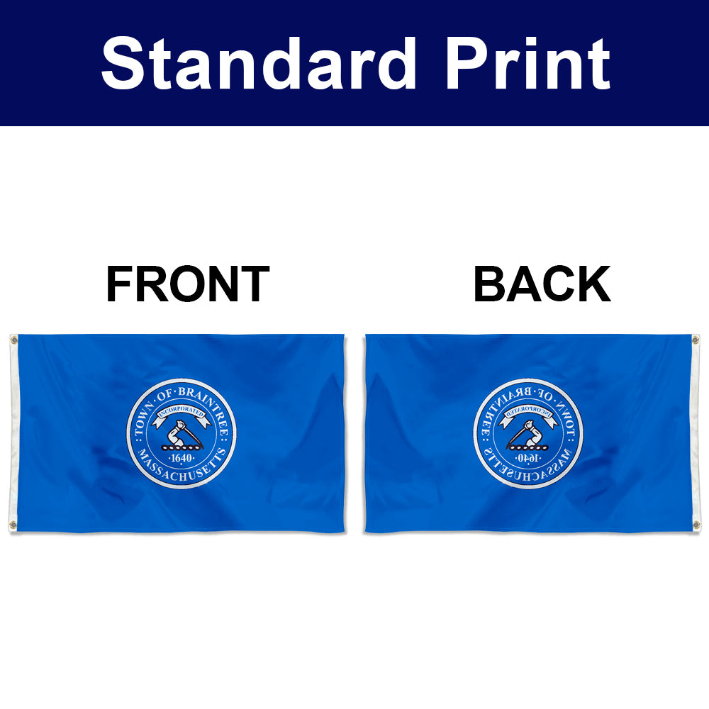 Fyon Braintree, Massachusetts Flag Banner