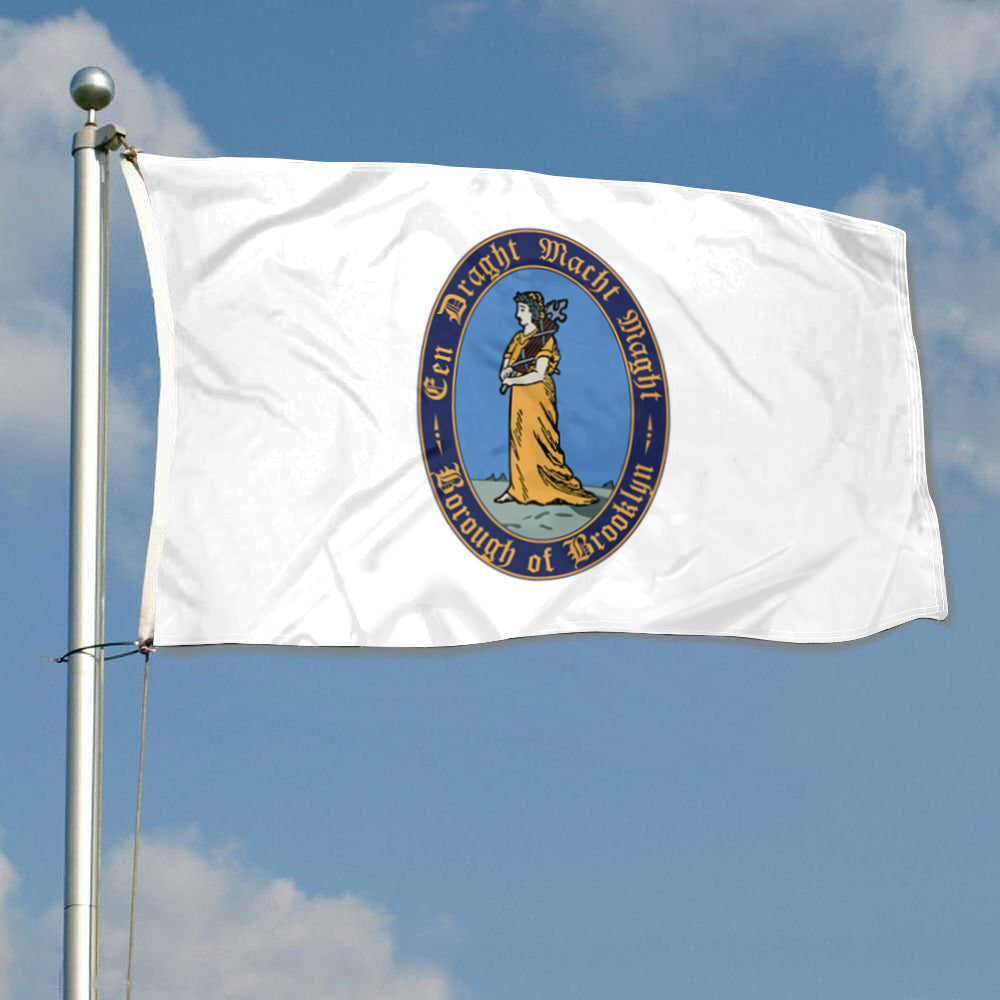 Fyon Brooklyn Kings County Flag Banner