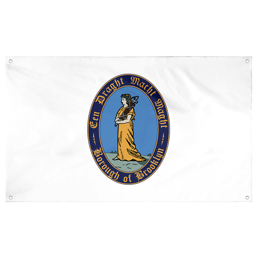 Fyon Brooklyn Kings County Flag Banner