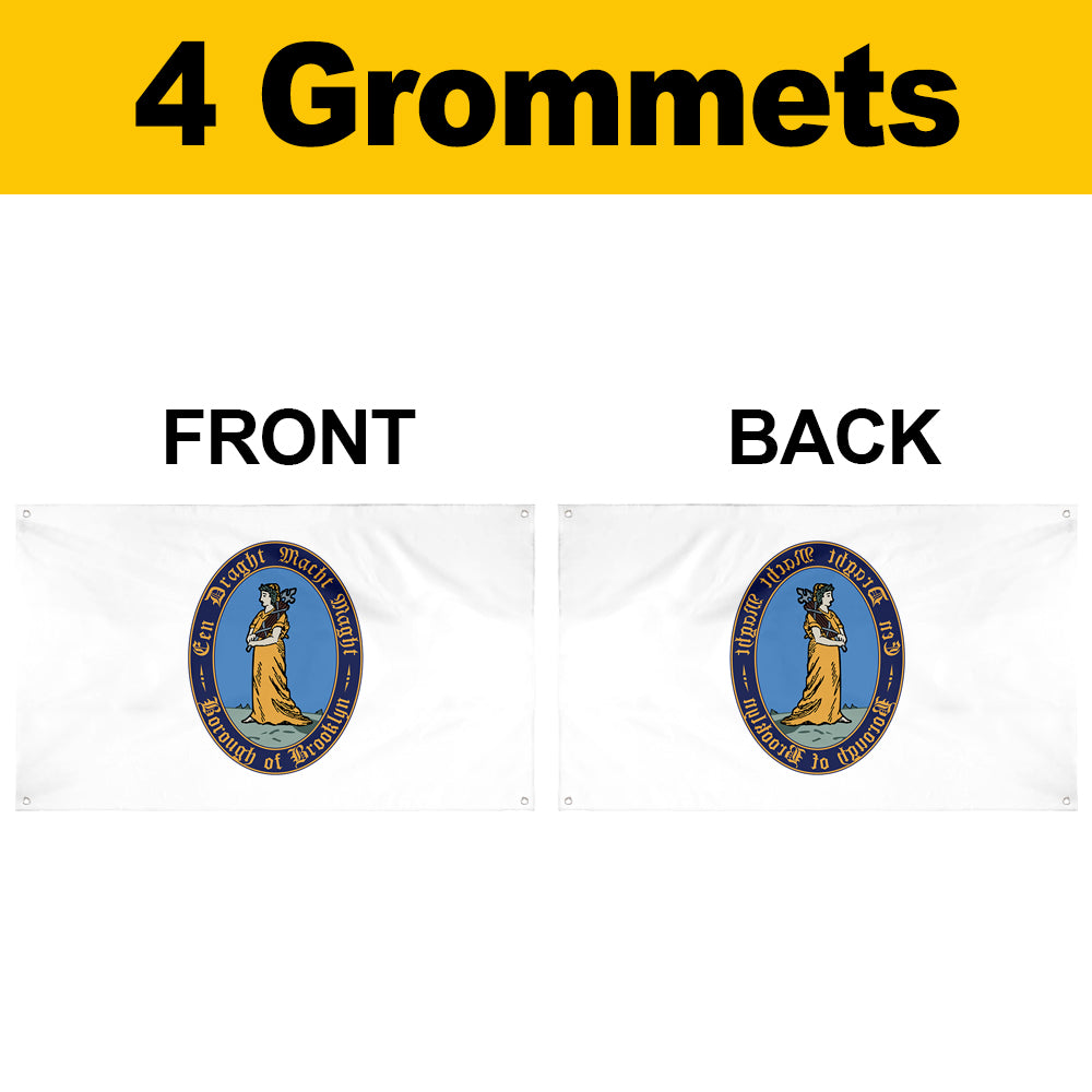 Fyon Brooklyn Kings County Flag Banner