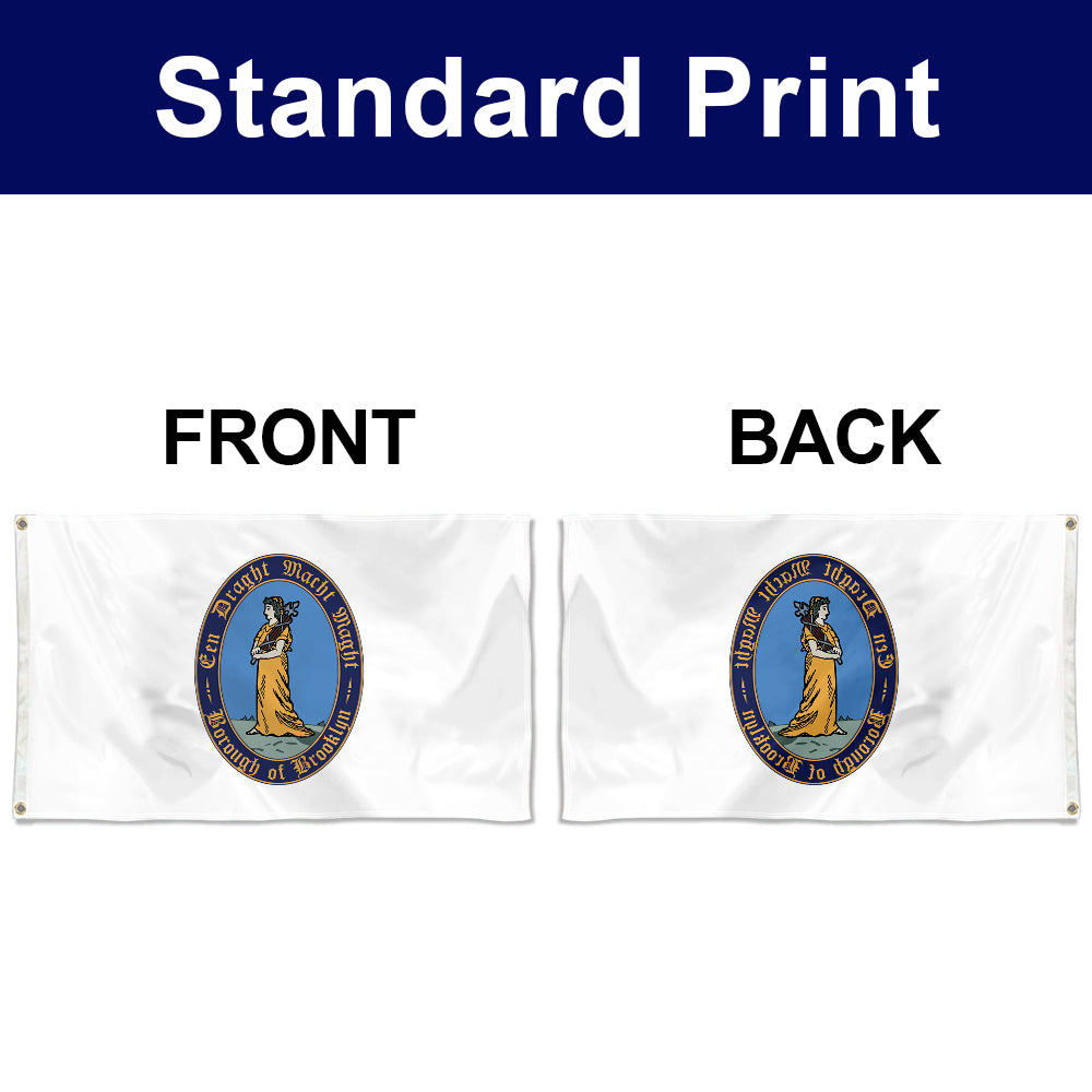 Fyon Brooklyn Kings County Flag Banner