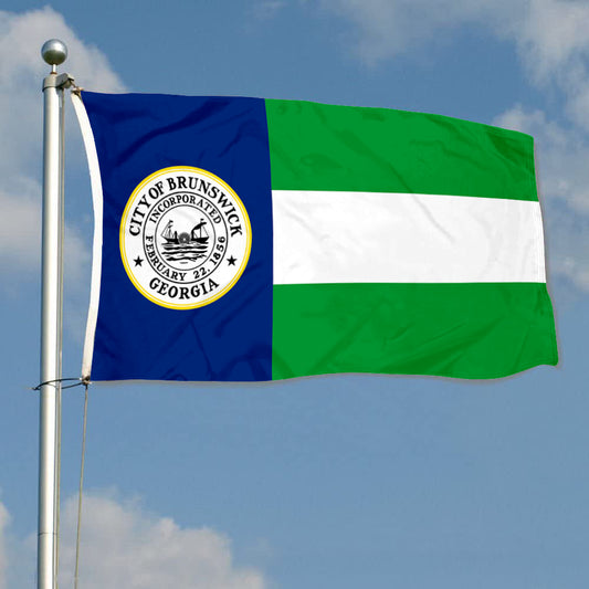 Fyon Brunswick, Georgia Flag Banner
