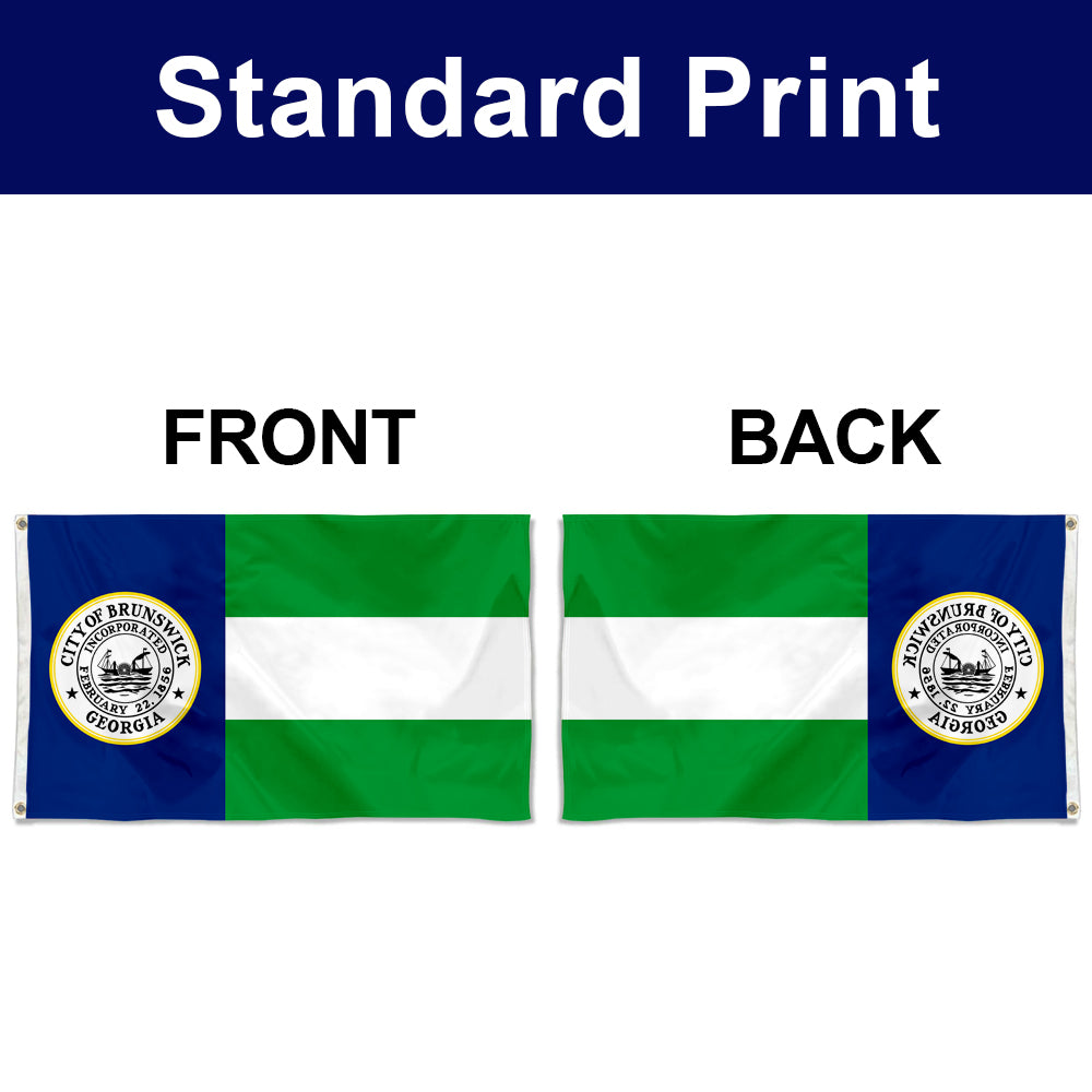 Fyon Brunswick, Georgia Flag Banner